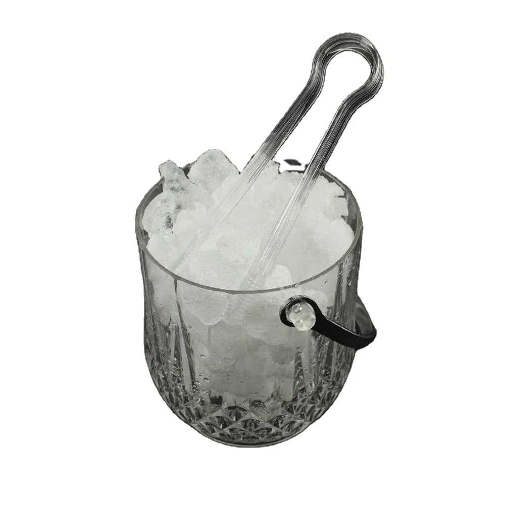 One bottle PS Ice Buckets With Tongs SW-7702A