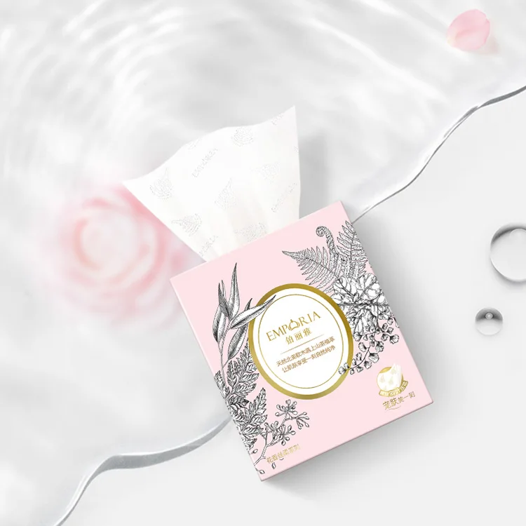 Wholesale Facial Tissue Face Paper High Quality Disposable 3 Ply Tissues