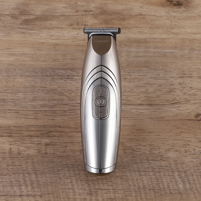 
LCD screen power display professional Hair Trimmer Rechargeable USB charging oil hair clipper 