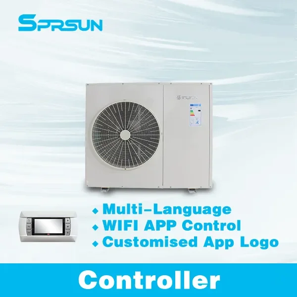 SPRSUN heat pump water heater, heating in winter and cooling in summer, with A+++ ERP