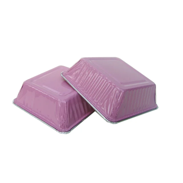 Airline disposable aluminum foil barbecue trays