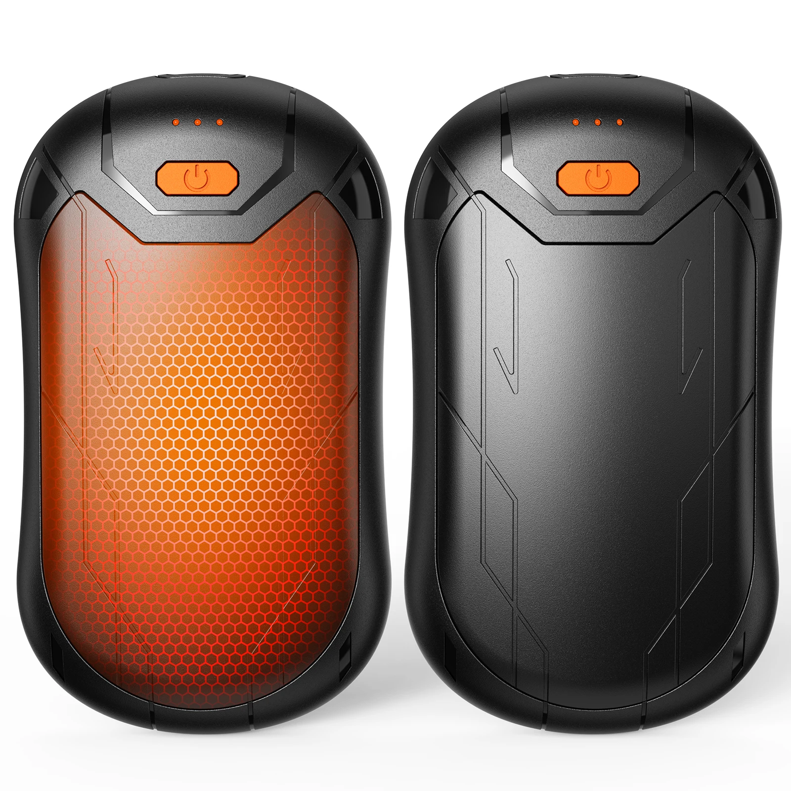 Factory Wholesale OEM 2000mAh Capacity Mini Split Magnetic 3 Heating Lvevls Type-C Charging Self Heating portable hand warmer