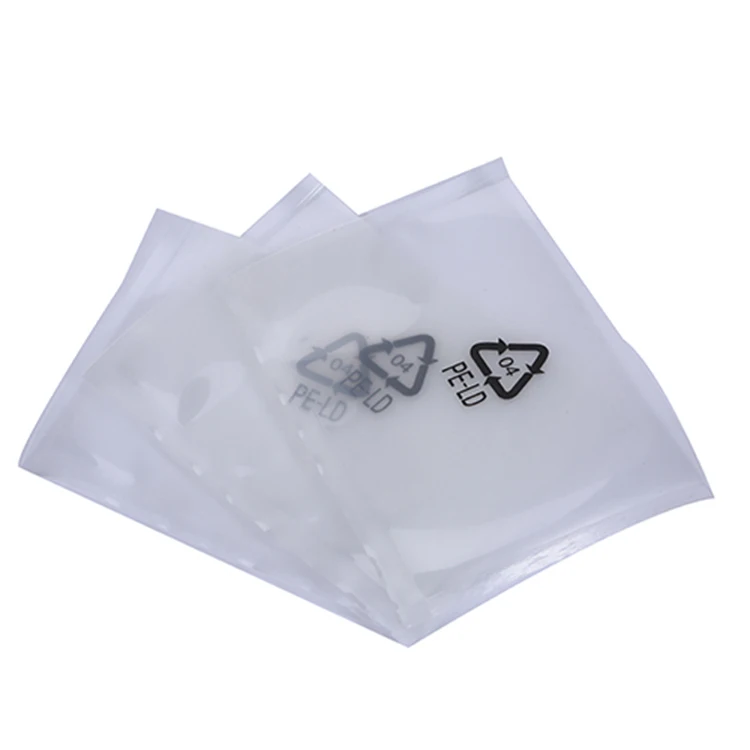 logo printed antistatic open top vacuum pe protective ldpe esd packaging plastic bag
