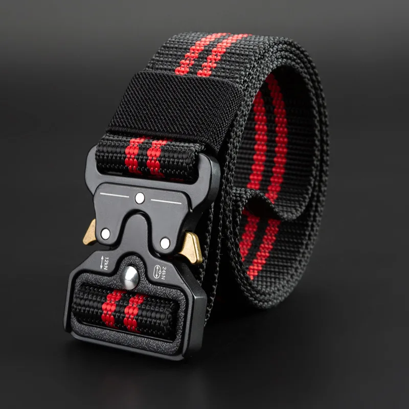 Amazon Wholesale Camouflage Nylon Heavy Duty Unisex Adjustable Comfortable Colorful Tactical Military Belt