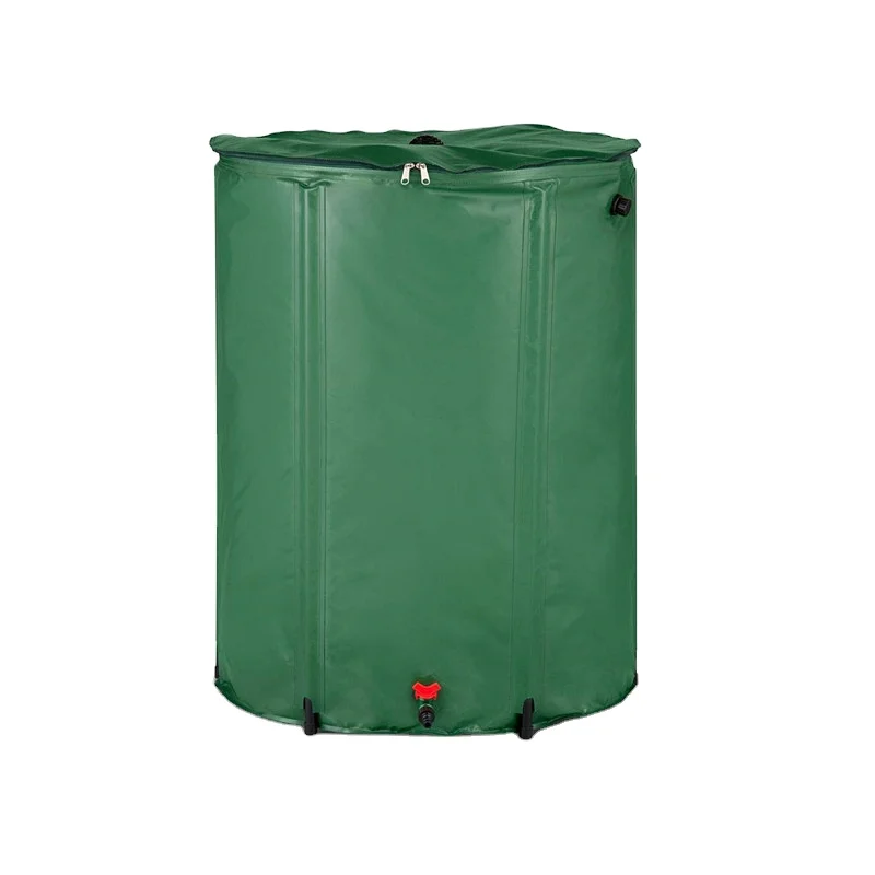 Garden Rainwater Reservoir 750l Flexible Water Barrel Rainwater Collection Foldable Rain Water Barrel