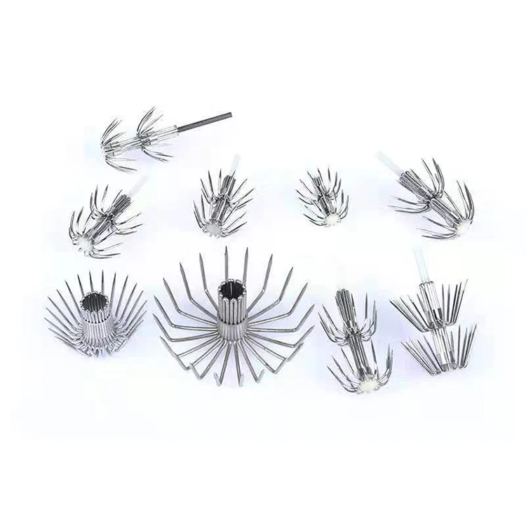 Umbrella Fishing Hook Squid Octopus Fish Jig hook factory directly sales customized size stainless for Saltwater Freshwater