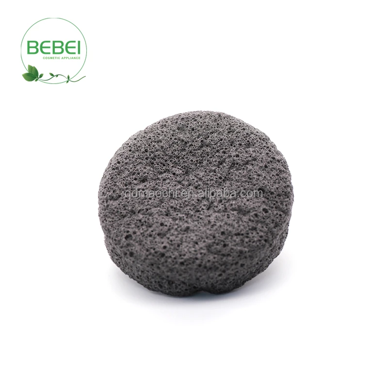 Factory produce 100% pure natural round shape oven-drying konjac sponge which contains rich of KGM at factory direct