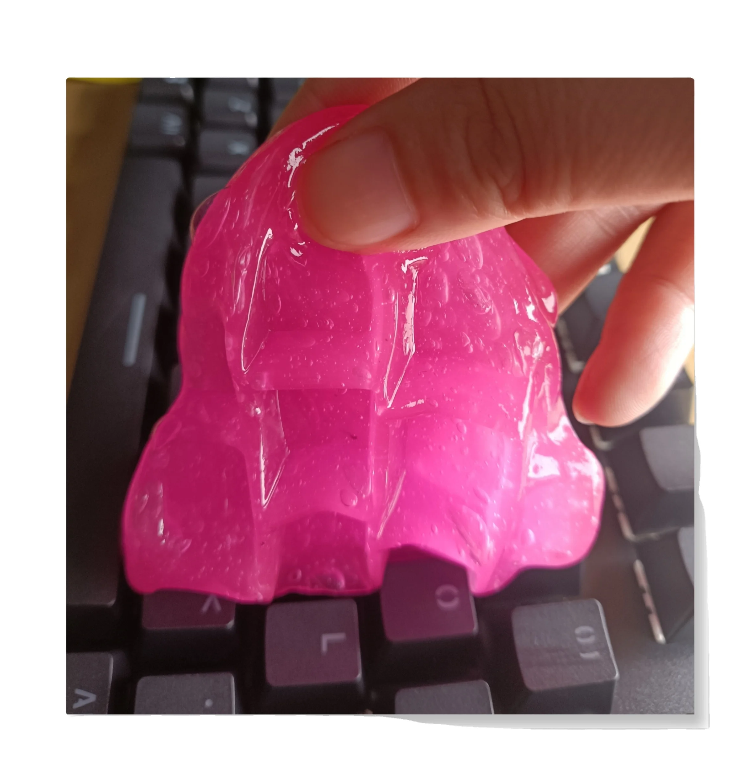 70g 80g 160g GAPIAR hot sell Pack magic keyboard auto car cleaning gule slime gel  dust remover gel cleaner for car