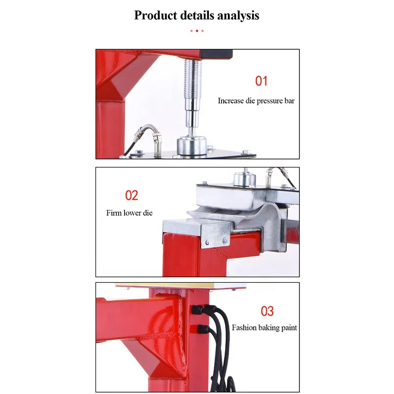 Hot Sell Multifunctional Portable Car Tire Repair Machine Fire Repair Vulcanizer Non-mark Machine Tire Bottom Repair Tool