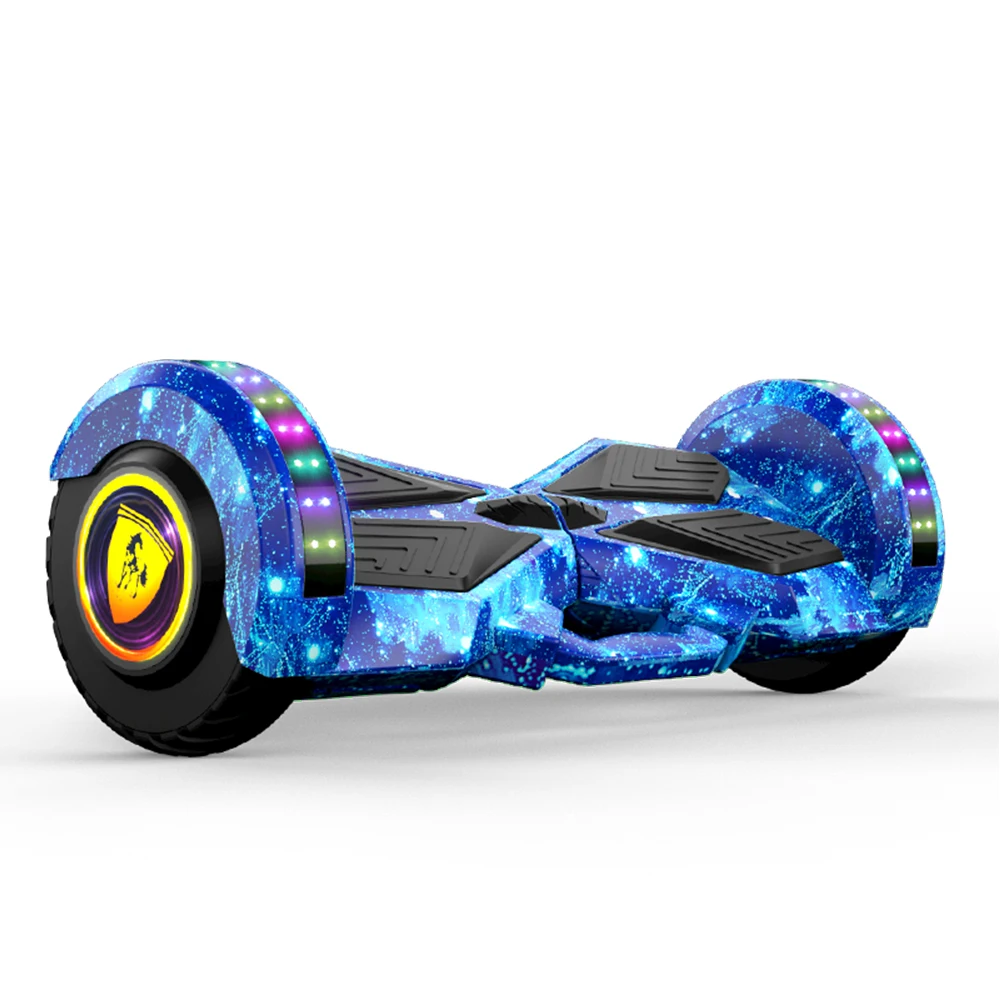 China Yongkang 700w Kick Electric Scooter Go Kart 2 wheel Hoverboard Music Speaker LED 6.5 Inch Hoverboard  E Scooter