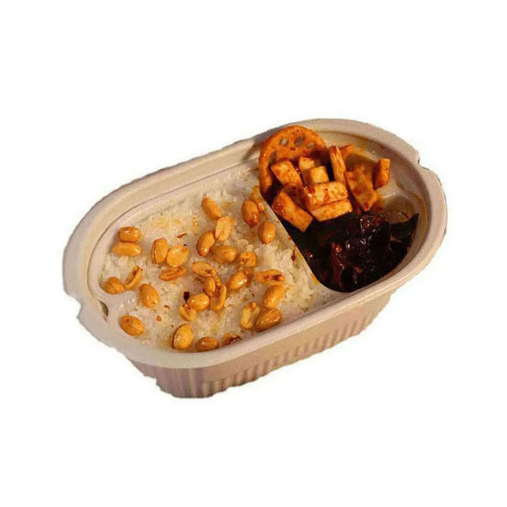 Elegant Appearance Meat & Vegetable Instant Food Chinese Self Heating Rice  Instant Hot Pot