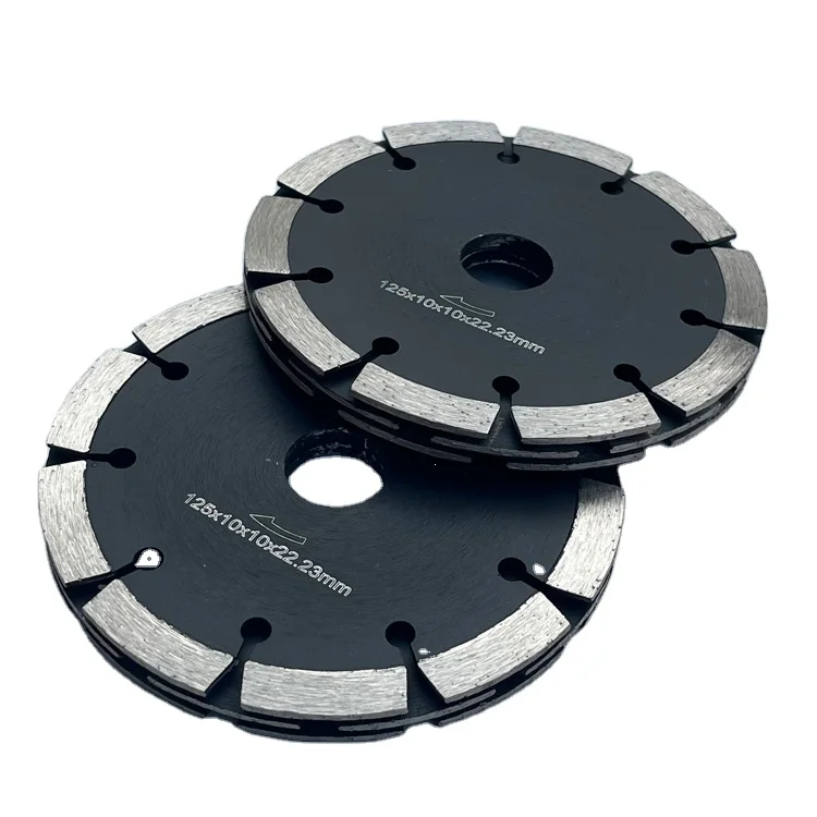 USA quality 4.5inch 5inch diamond crack chaser blade two layers tuck point