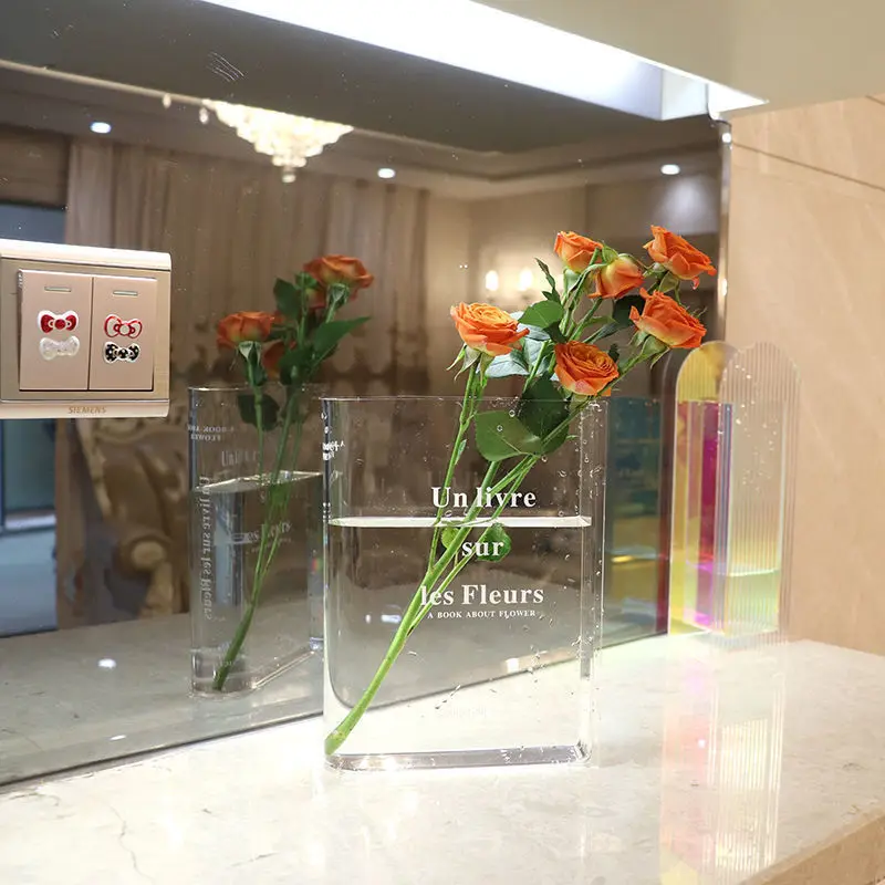 acrylic flower vase  (4)