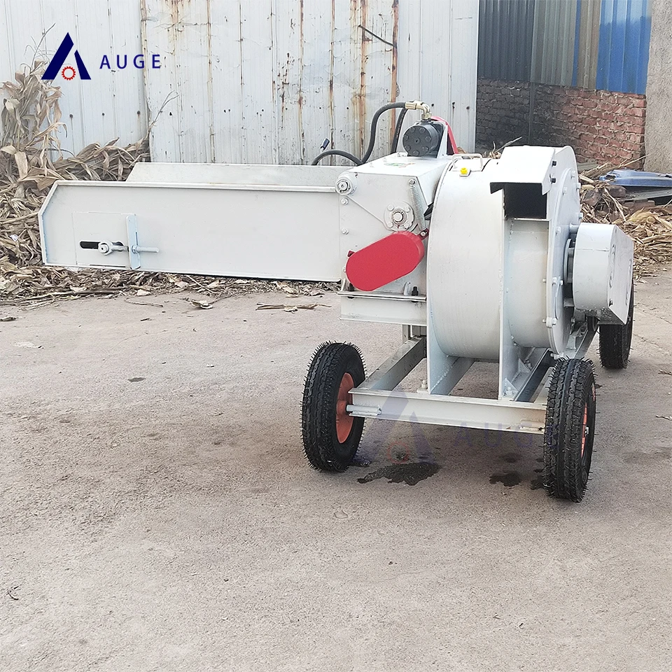 6t/h Grass Cutting Hammer Mill Agriculture Grass Silage Corn Stalk Chopper Cutting Crusher Machine