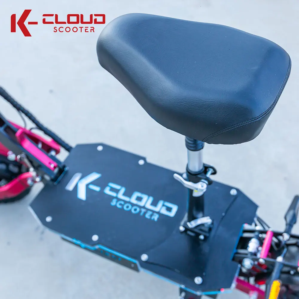 For Sale 60V E Scooter 5600W 6000W 150Kg Load Trotinette Slectrique Waterproof 11 Inch With Suspension