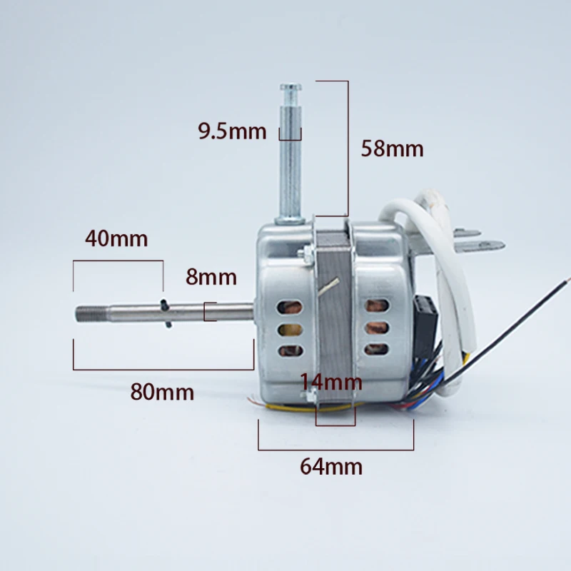 Zhongshan 230v 30 Вт 45 Малый 3 скорости мотора вентилятора 1/20hp 16 дюймов b021493 yj48