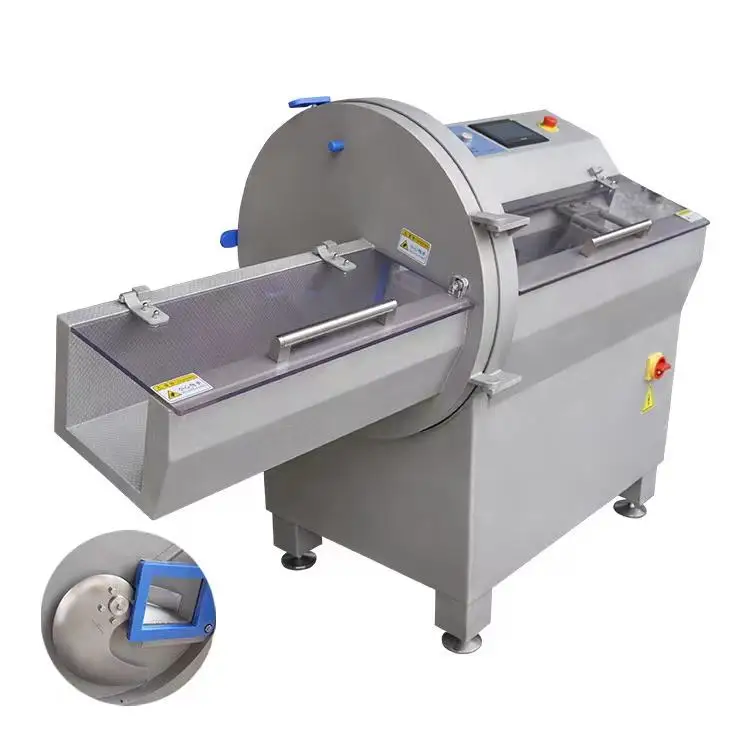 Fully automatic meat bone slicing / chopping machine pig sheep beef chopping machine steak ham bacon slicer
