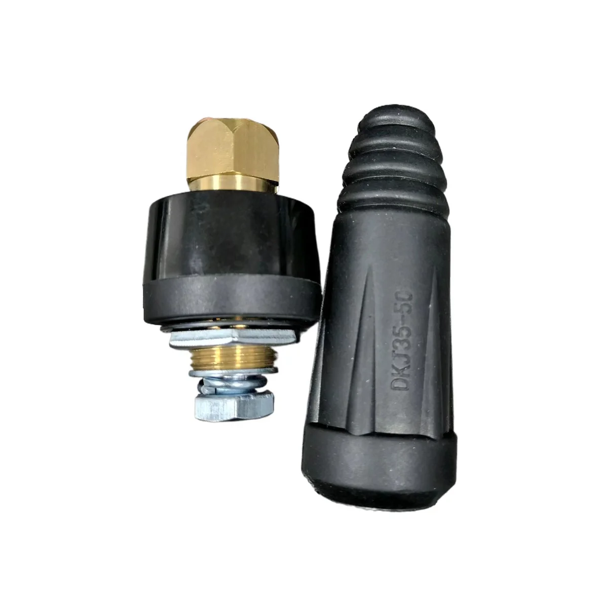 male cable connector, female cable connector,and  male & female welding joint