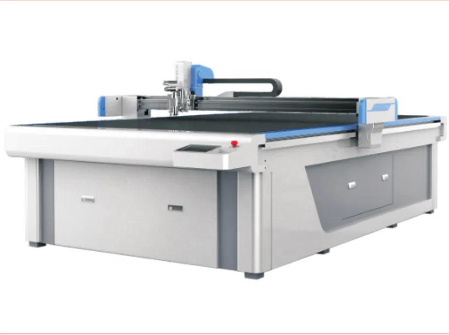 Jindex oscillating knife cutting textile cloth machine