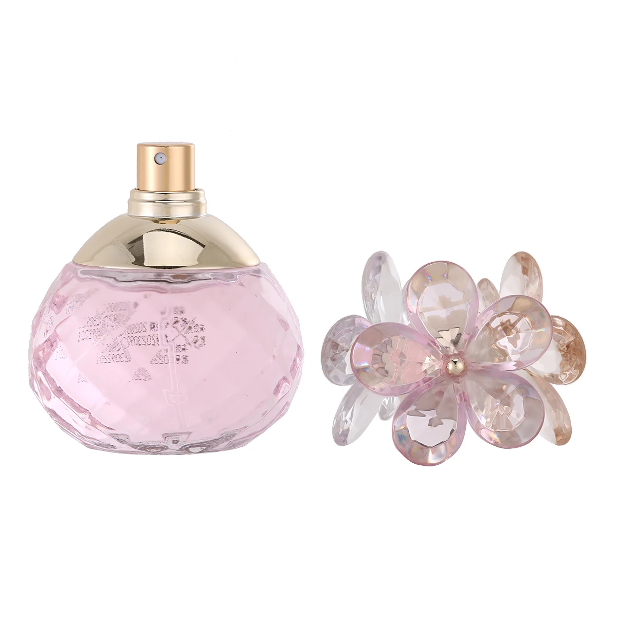 High Quality Pink Crystal Flower Lady Perfume Student Natural Cheap Perfume Suppliers Perfumes