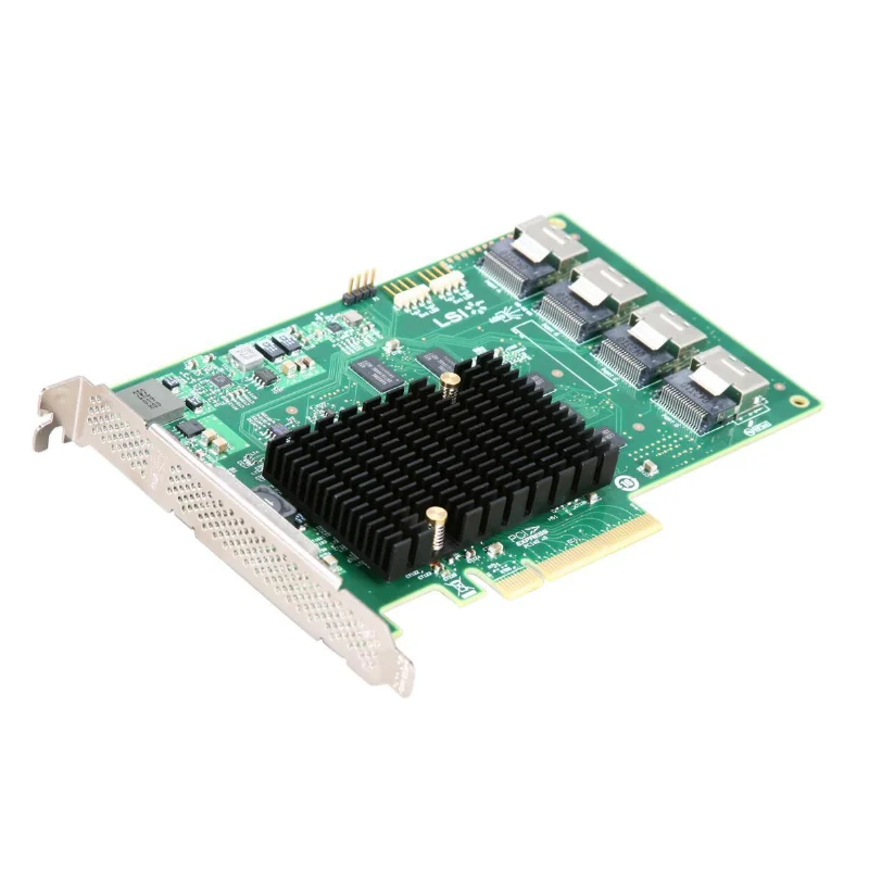 Новый оригинальный LSI 9201-16i сетевой адаптер SAS и SATA 6 ГБ/сек. и надписью «HBA» карты контроллера