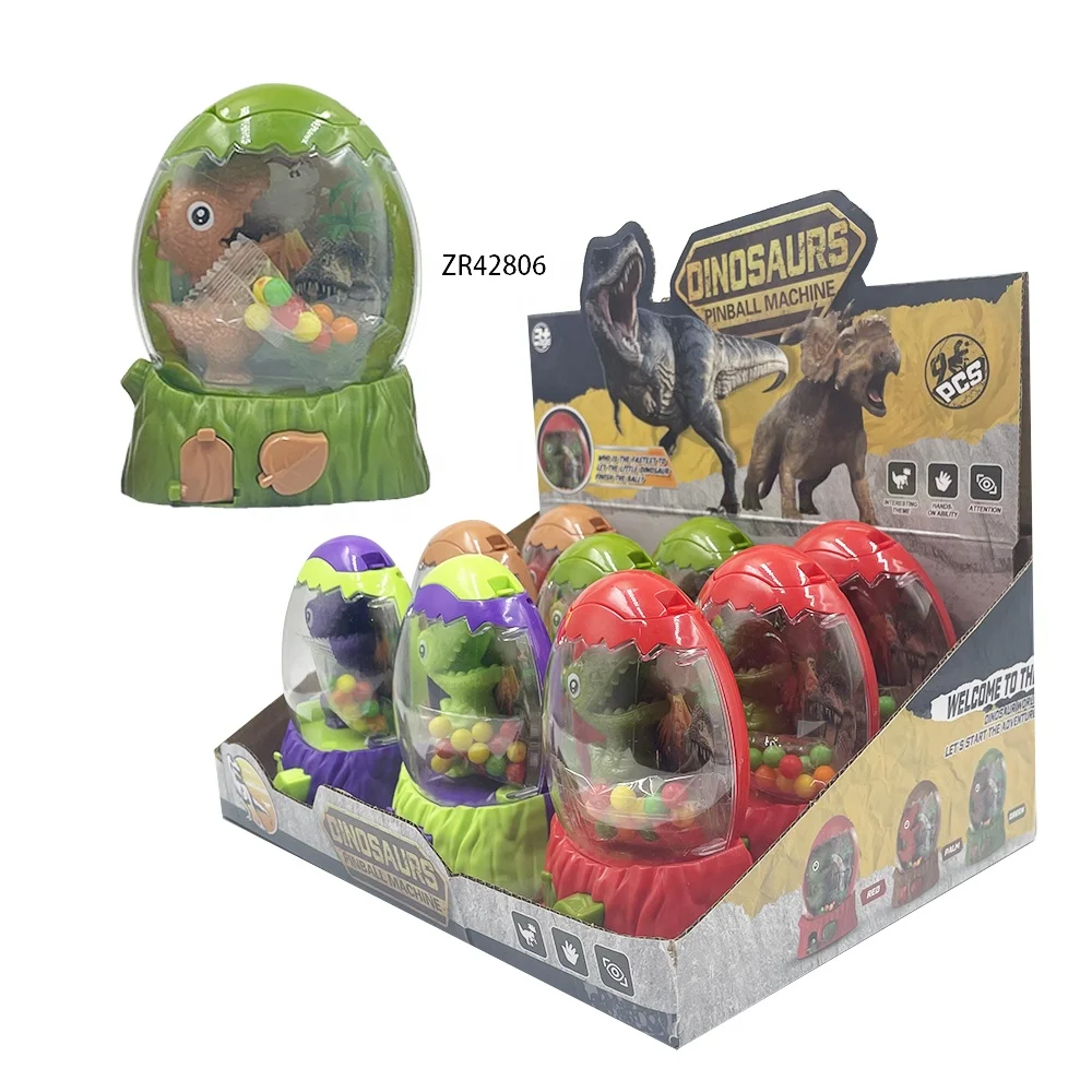 JollySweets Dinosaur candy toy candy dispenser for kids