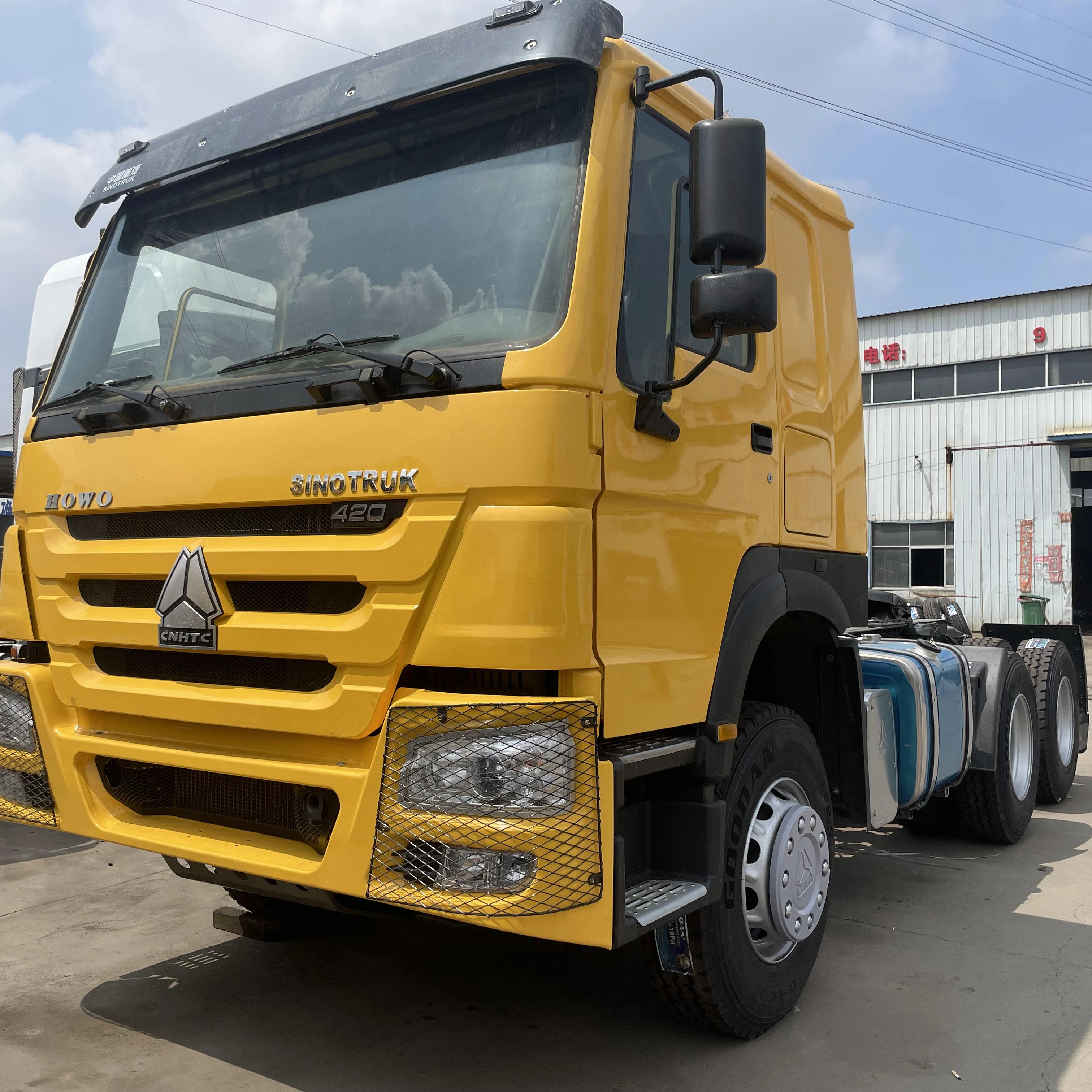 Sinotruck sinotruk 420 howo 371 тягач цена