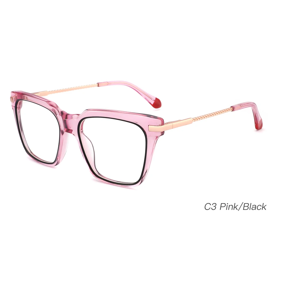 Square Frames Optical Eyeglasses Acetate Material Good Price Spectacles Unisex