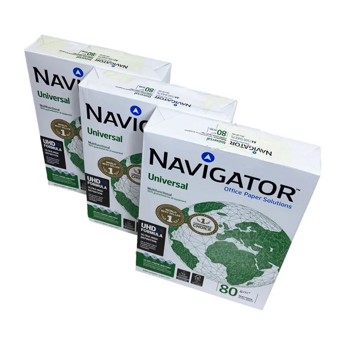 Wholesale A4 Paper / Copy paper 80gsm / Navigator Universal Paper
