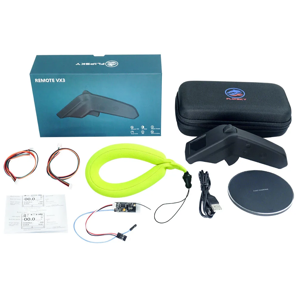 2022 Flipsky New Fully Waterproof Remote Controller VX3 Compatible with VESC for Electric Surfboard and Efoil