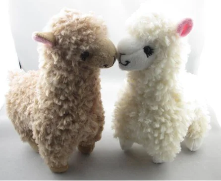 Custom Made Cute 9inch Alpacasso Alpaca Llama Decor toy/ Plush stuffed lama Toy/promotion use ASTM CPSIA plush alpaca toy