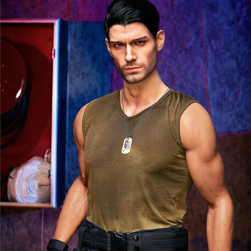 High Quality Silicone Metal Skeleton Realistic Adult Male Sex Doll For Women Sex