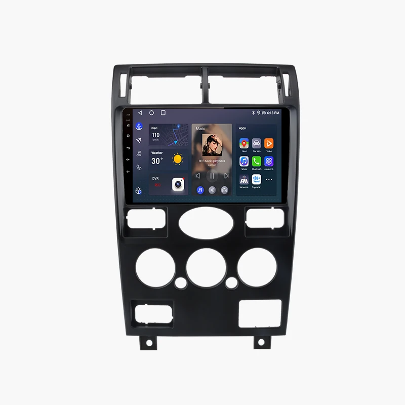 Junsun V1 EU Stock Wireless CarPlay Android Auto Navigation for Ford Mondeo 3 2000-2007 Car Autoradio Multimedia Video