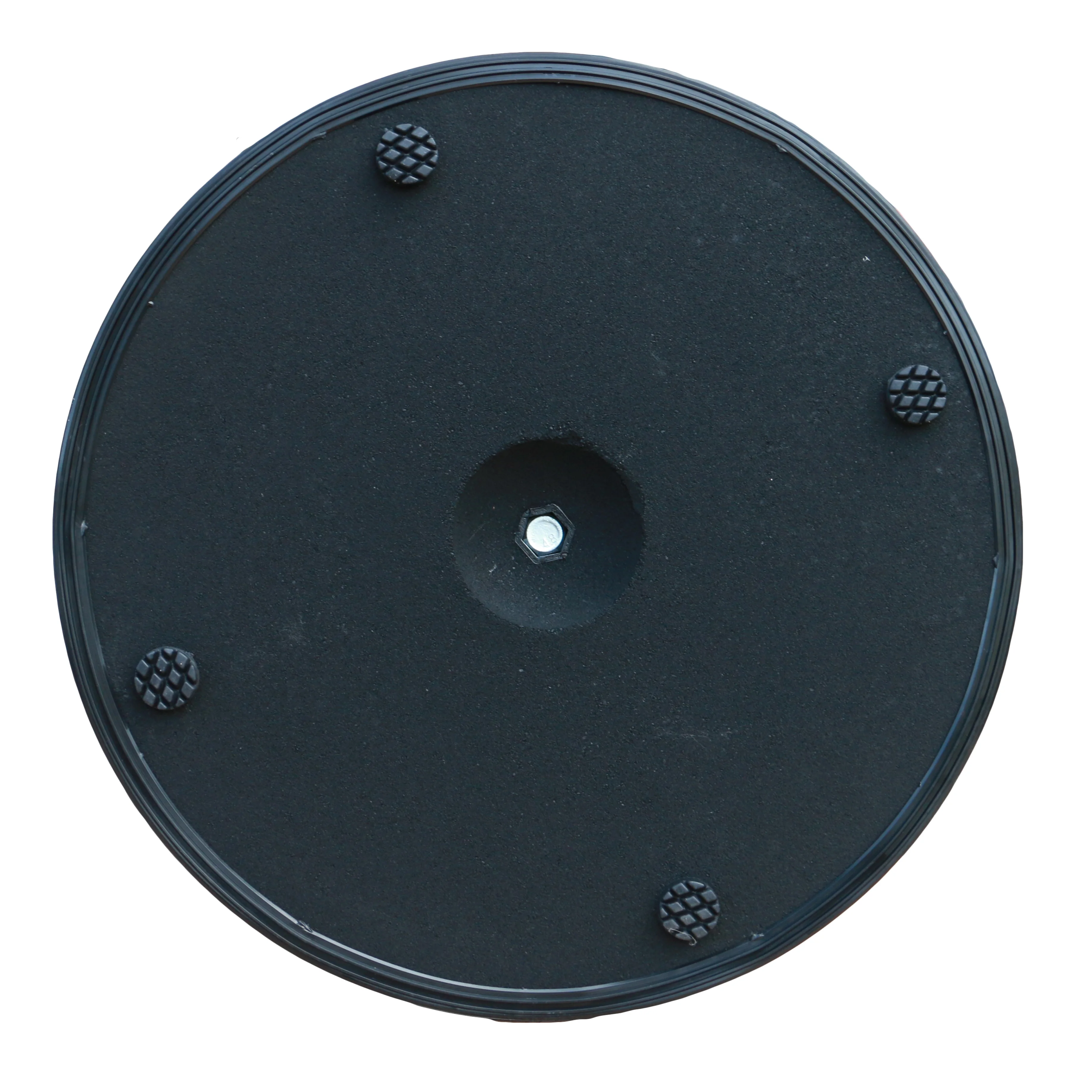 Firm Round Custom Outdoor Furniture Parasol Base Deck Table Garden Umbrella Base