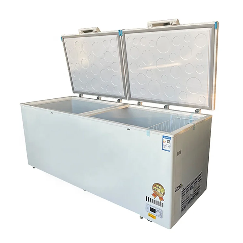 Factory direct sales gelato horizontal freezer large capacity deep freezer Single temperature freezer