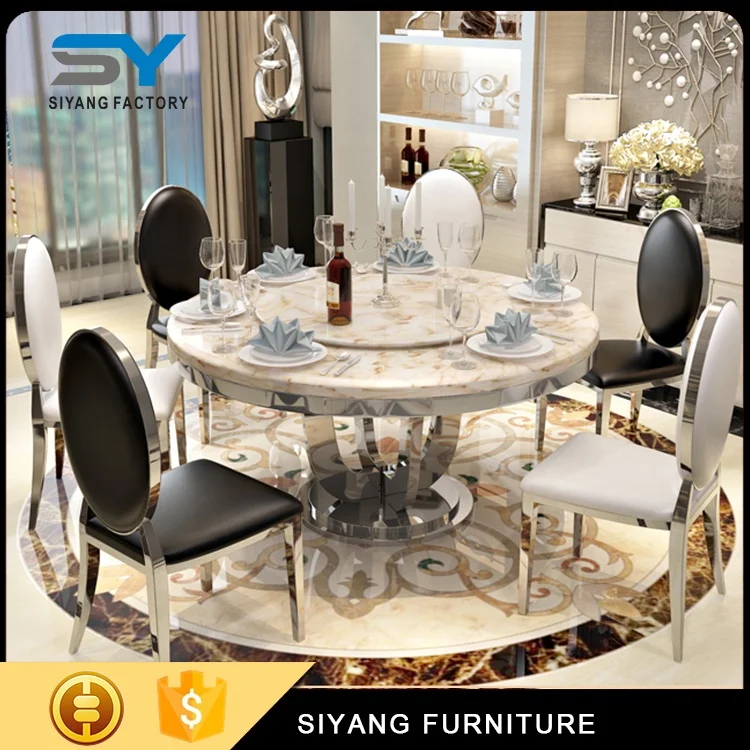Sex table 2024 dining room furniture dining table and chair set CT011