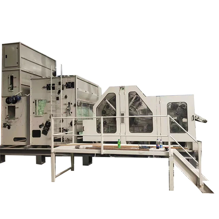 Custom Geotextile Production Line Large Capacity Oscillating Mixing Raw Material Machine