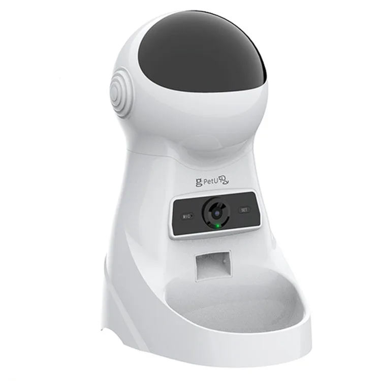 Smart Pet Feeder With Camera Powerful Anti-Stuck Structure Automatic Pet Feeder For Dogs