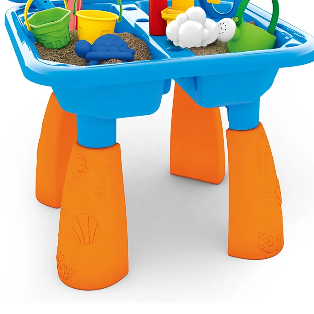 
Toys Summer Water and Beach Table Set Sand Beach Table Toy 2020 DIY Plastic for Children Funny Toy Funny Easy 57*48.5*98 Cm EN71 