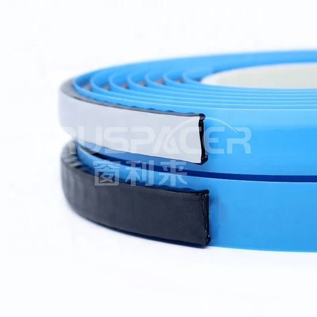 Swiggle Bendable  Composite Rubber Spacer For Savergy Insulating Glass