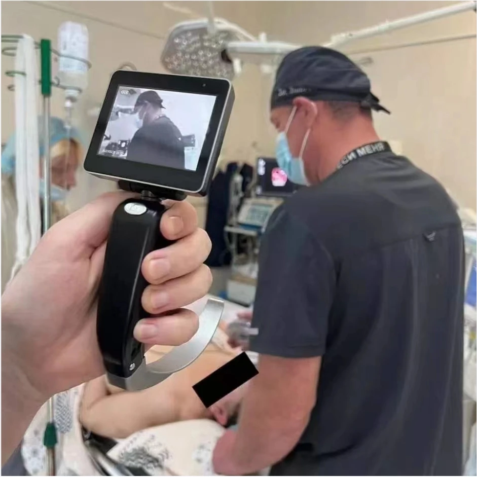 Hot Selling Products 2024 Portable Laryngoscope Reusable Endoscope Medical Video Laryngoscope Price