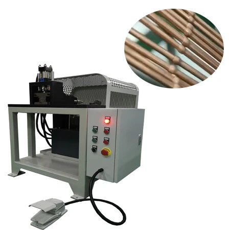 semi-automatic tube bulging and deforming machine for metal pipe