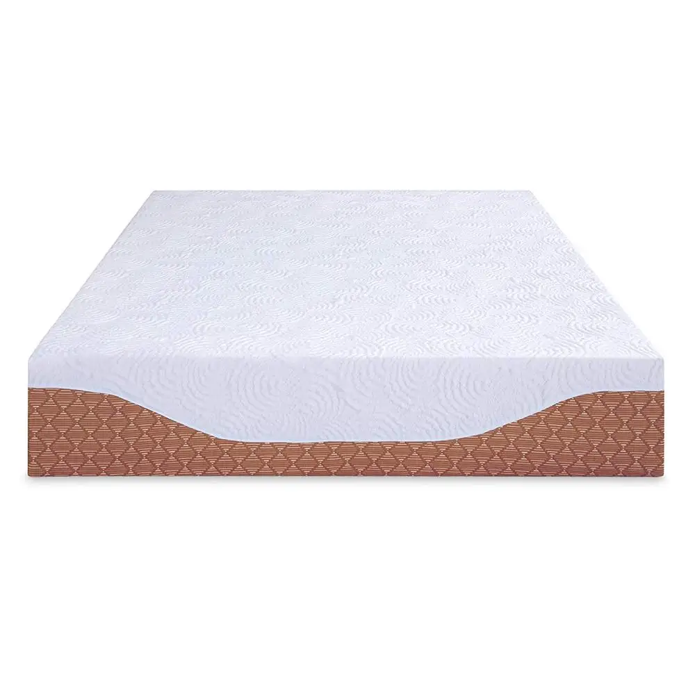 12 Inch Multi-layered I-gel Infused Memory Foam Mattress, Cal King, Mattresses Bedroom Home Furniture Foam and Bamboo King Size