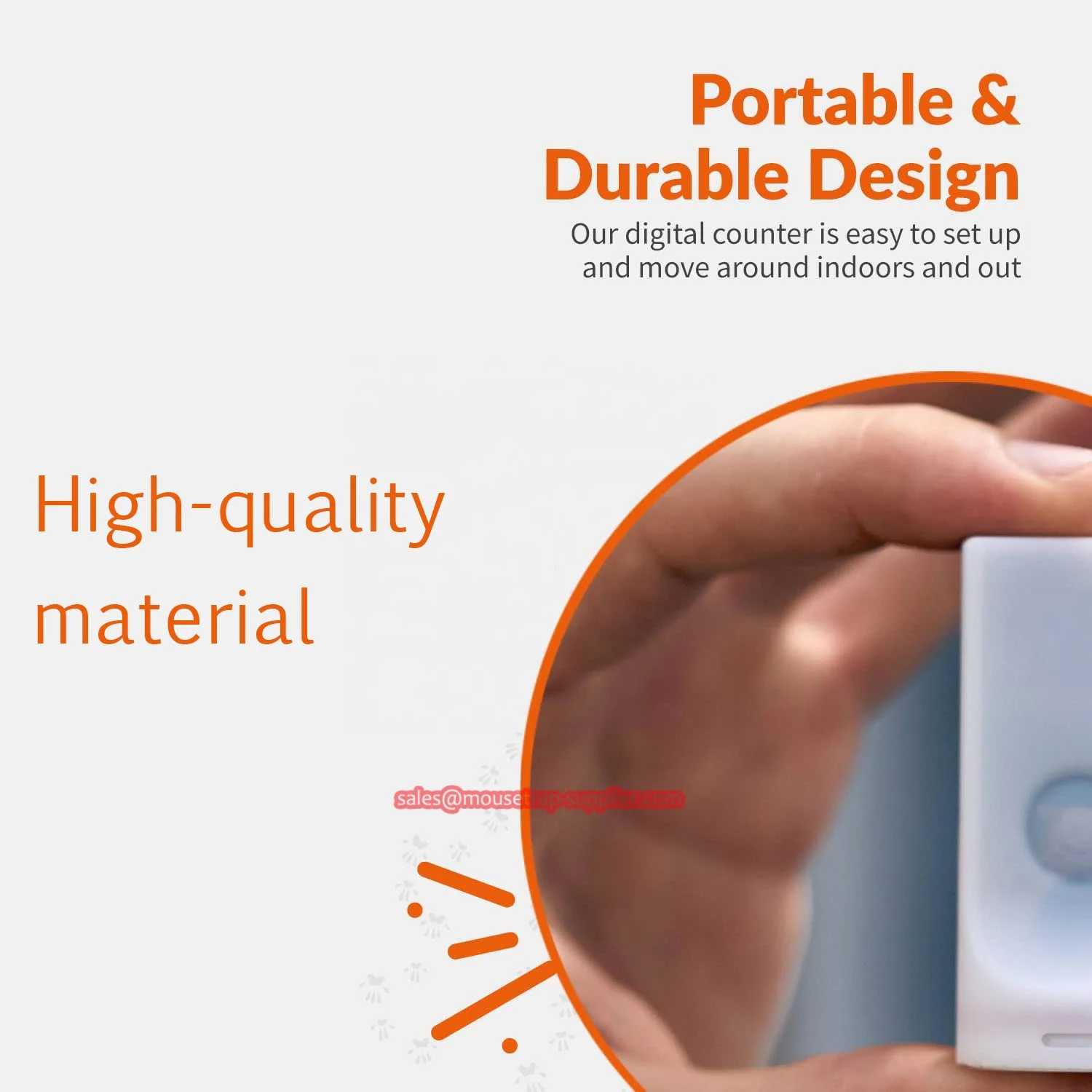 Digital Strike Counter for A24 Automatic Reset Multi-catch Mouse&Rat Trap