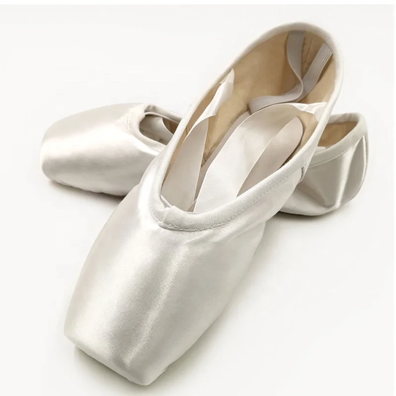 Ballet Pointe Shoes Custom Ballet Cushioned Dance Black Pointe Shoes for Sale