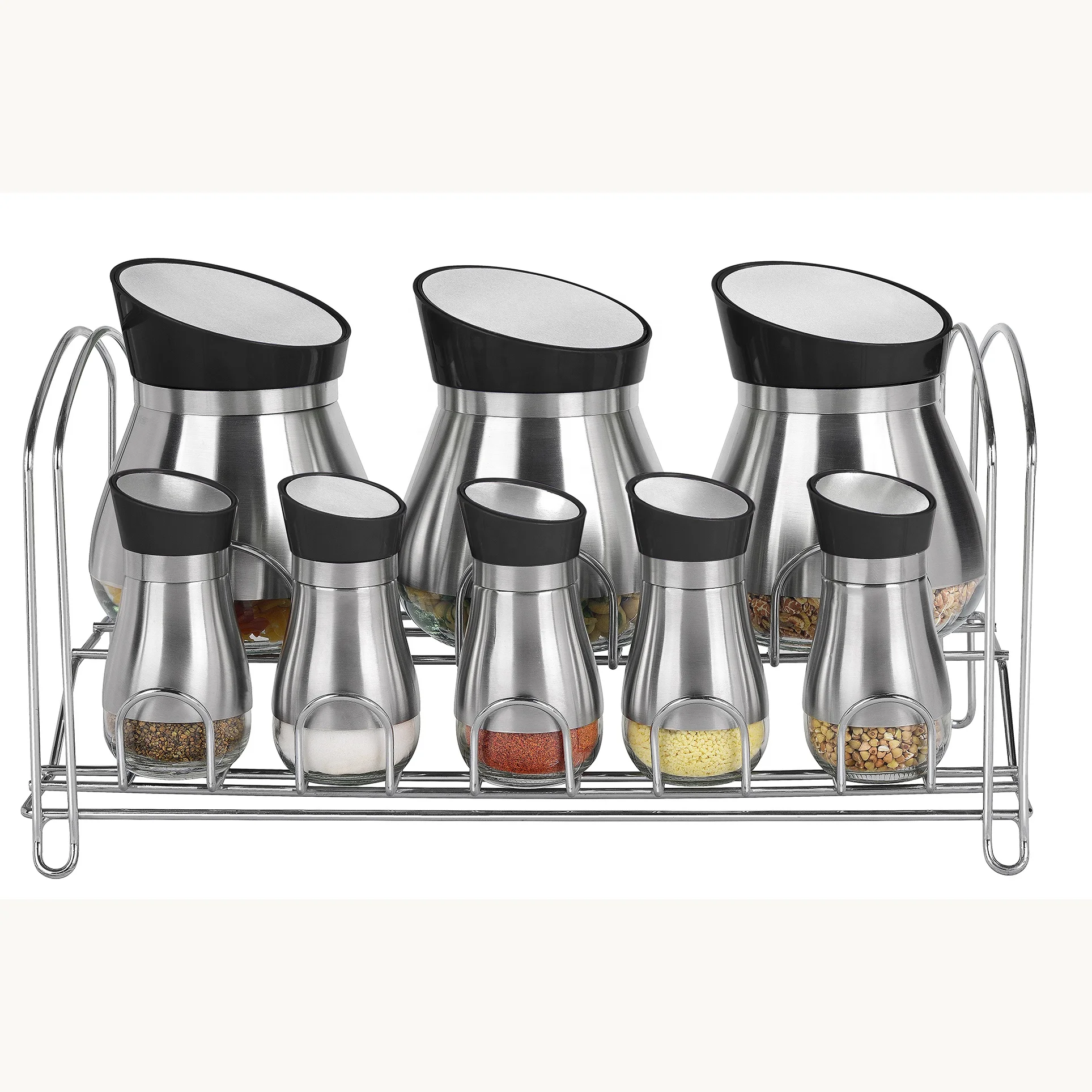 Роскошные Изящные наклейки, многоразовые контейнеры для чая, кофе, сахара, товары для дома, банки для сахара, кухонные банки для специй