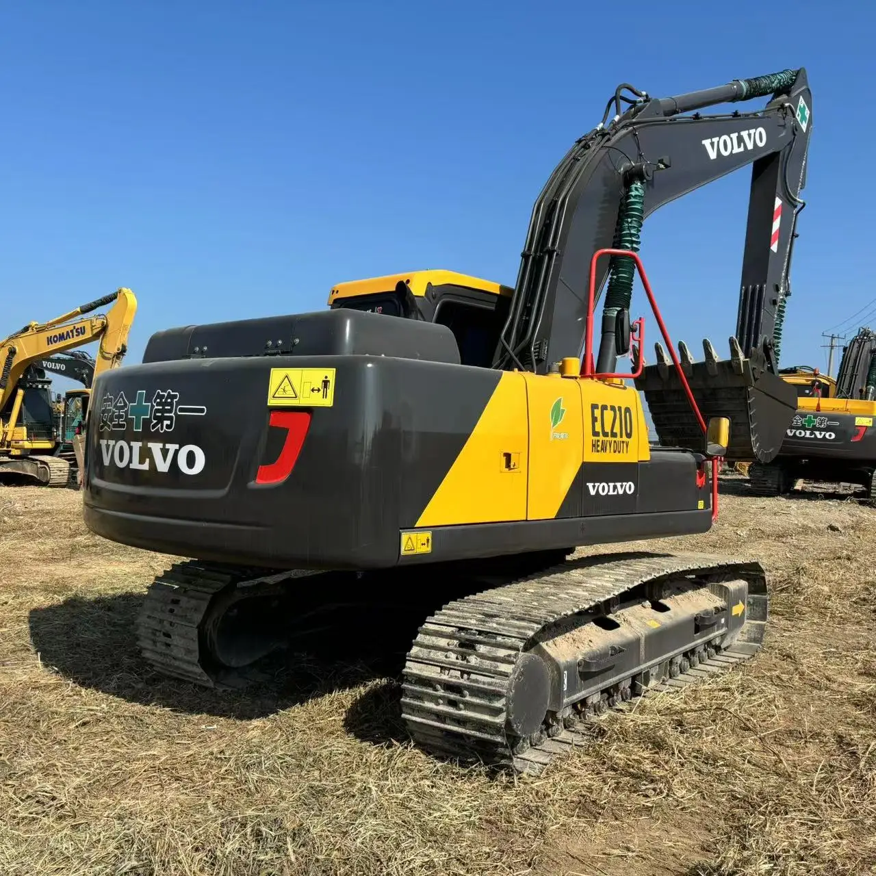 Экскаватор Volvo ec210 21 тонна 90% новый гусеничный экскаватор VOLVO ec240 ec290