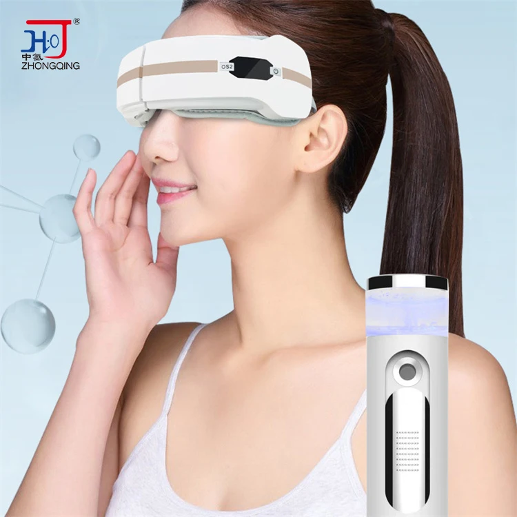 Gift Portable Eye care hydrogen water gas Eye Massager suit for eye fatigue with hydrogen spray