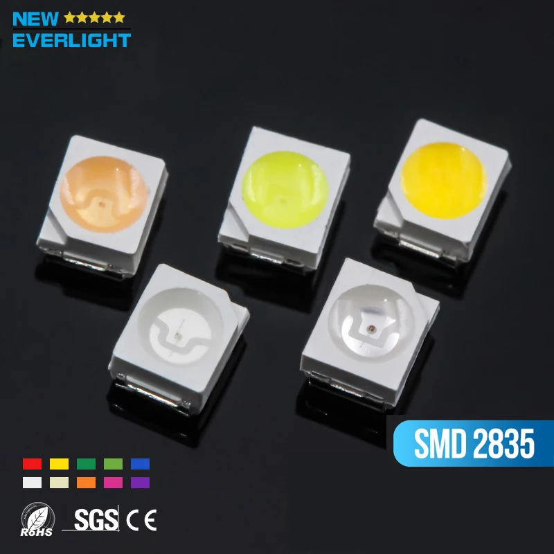 SMD LED 2835 3030 5730 Chips 0.5W 1W 3V 6V 9V 18V 36V 140LM Beads Light White Warm Surface Mount PCB Emitting Diode Lamp