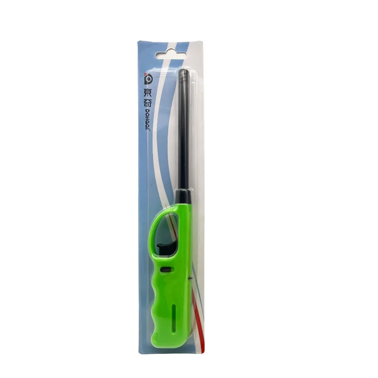 Hot selling refillable cigarette plastic big and mini BBQ electronic lighter for out door and cooking